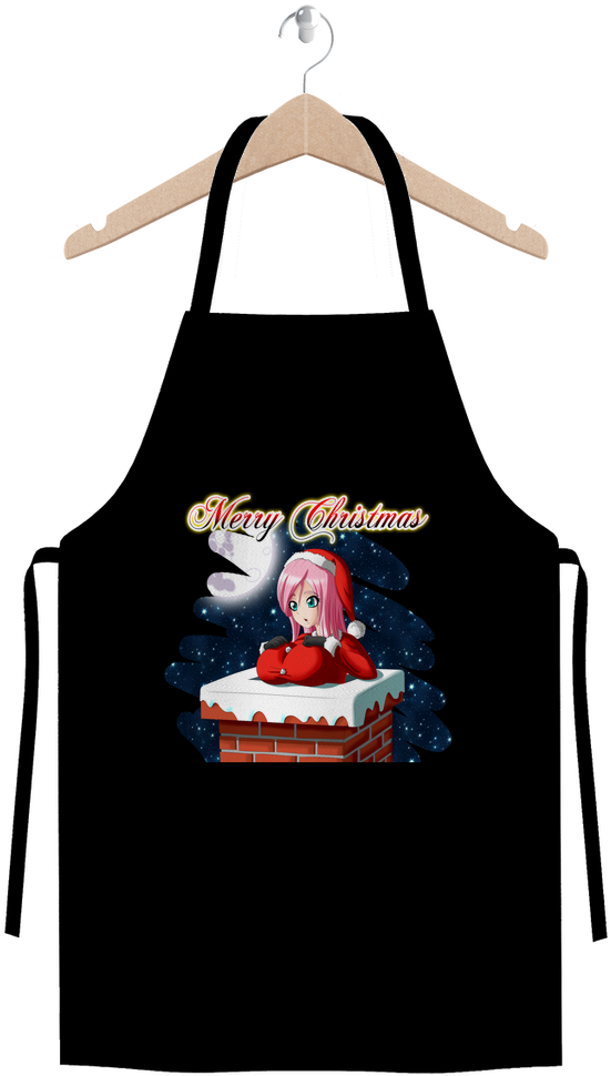 Christmas Boobs ﻿premium Jersey Apron (1024x1024), Png Download