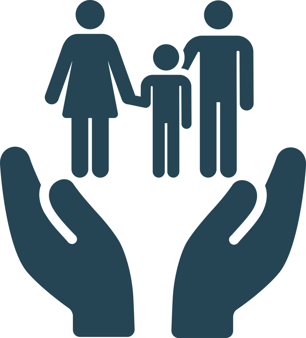 Family 3 - Familia Simbolo Png (1000x1105), Png Download