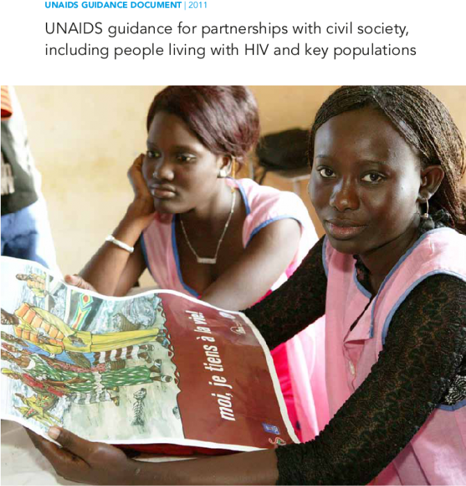 Unaids Guidance For Partnerships With Civil Society, - Partnership (670x947), Png Download