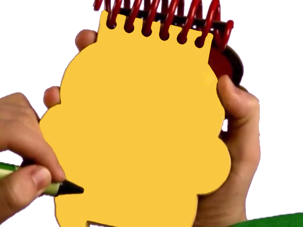 Joes Notebook Template Blues Clues And More In Pinterest - Blue's Clues (1024x768), Png Download