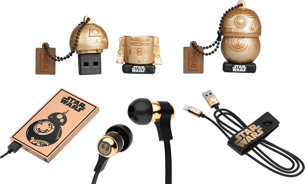 There Are Two New Innovations - Pen Usb Tribe Star Wars Gold Edition Bb-8 16gb (1000x629), Png Download