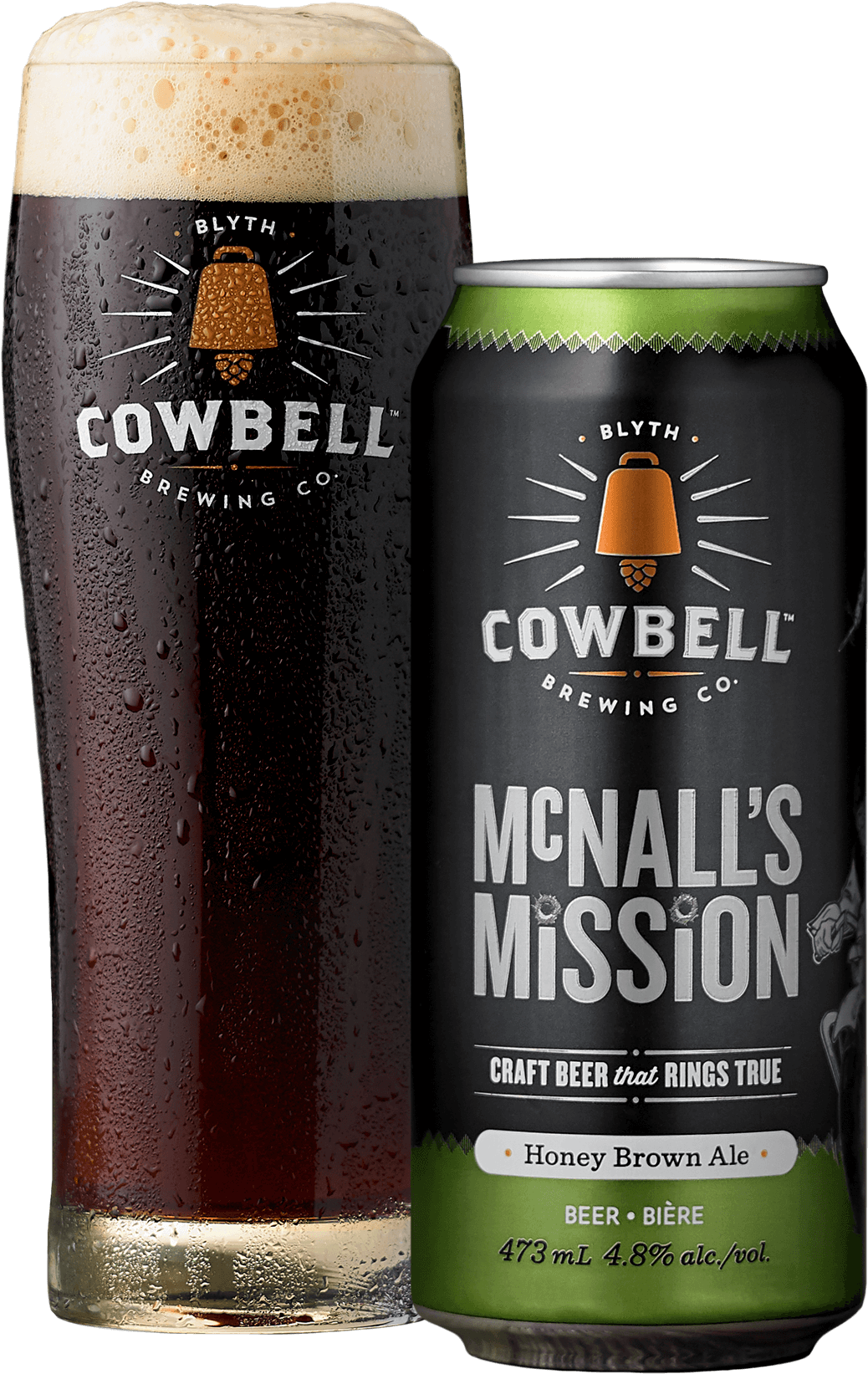 Mcnall's Mission Honey Brown Ale - Cowbell Mcnalls Mission (1200x1700), Png Download