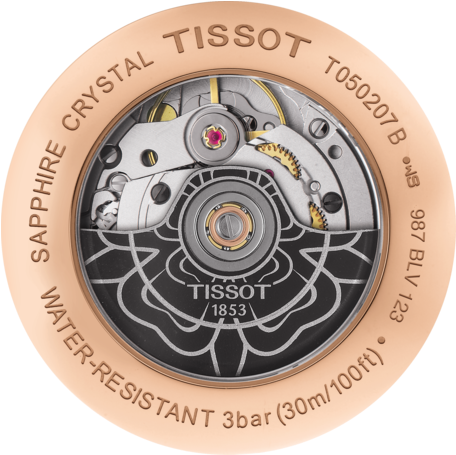 Tissot Women's Swiss Automatic Couturier Powermatic (555x840), Png Download