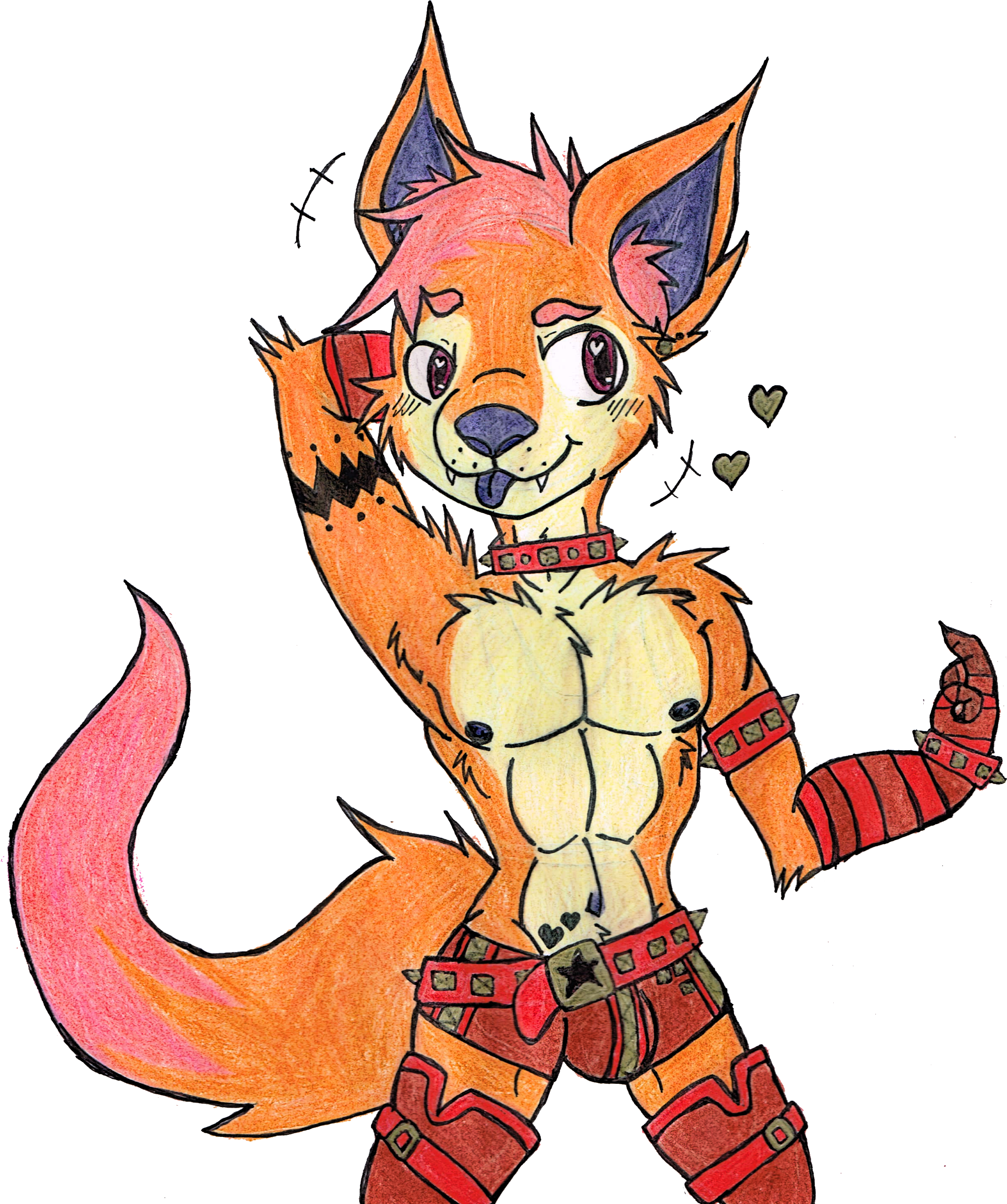 Popstar Jinx - Cartoon (2464x3006), Png Download