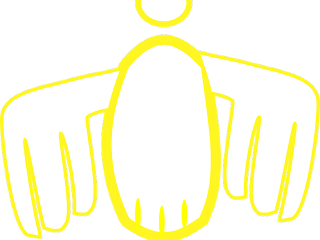 Glowing Halo Clipart Wings - Circle (640x480), Png Download