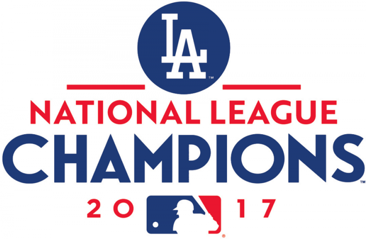 Los Angeles Dodgers Logos Iron Ons - Nl West Champions 2018 (750x930), Png Download
