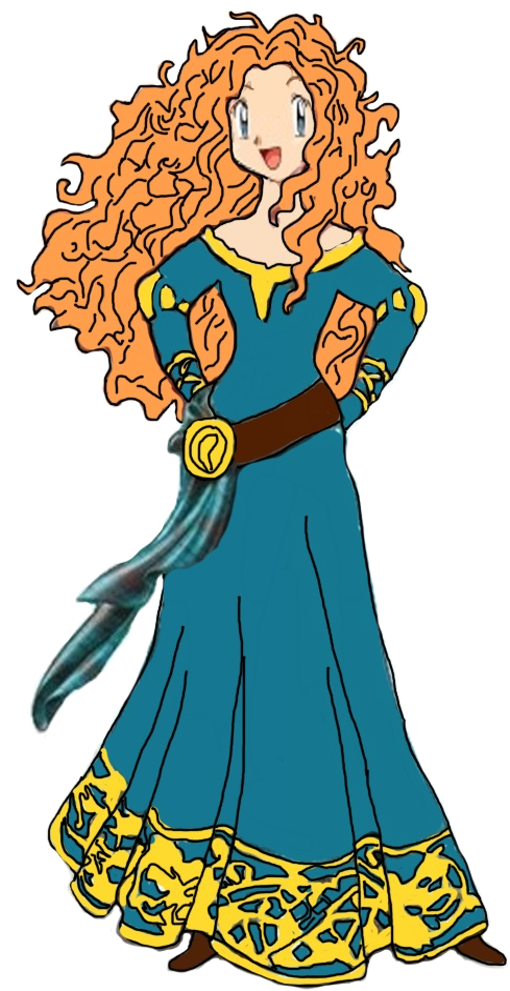 Misty As Princess Merida - Cardboard Cutouts: Merida Royal Debut - Disney Princess (782x990), Png Download