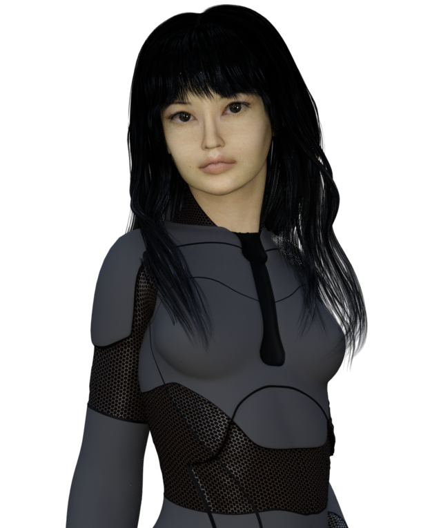 6 Oct - Girl (610x765), Png Download