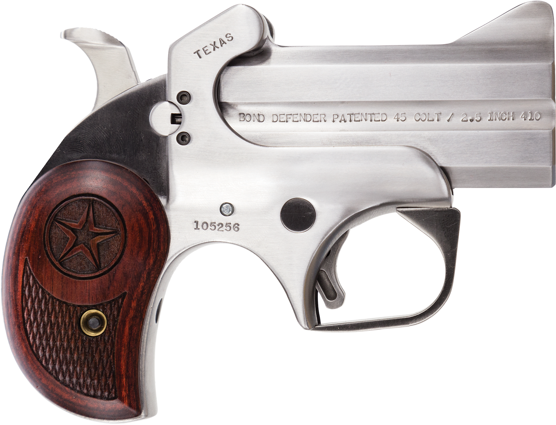 Bond Batd Tx Def 45clt/410 3in - Bond Arms 357 Derringer (1800x1376), Png Download