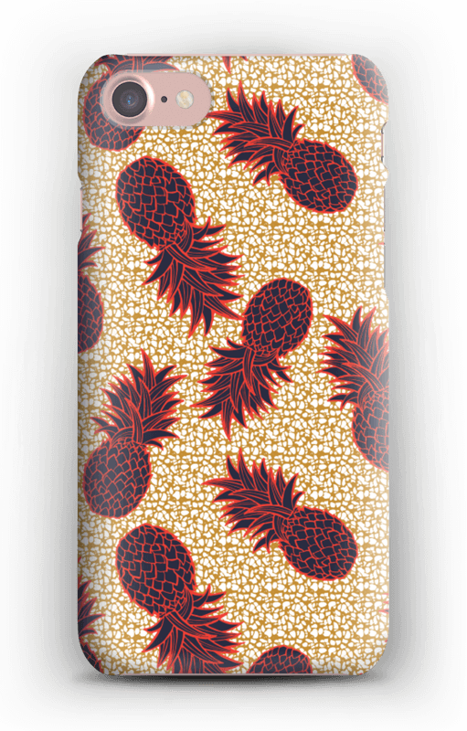 Pineapple Glow Case Iphone - Iphone Xs (511x800), Png Download
