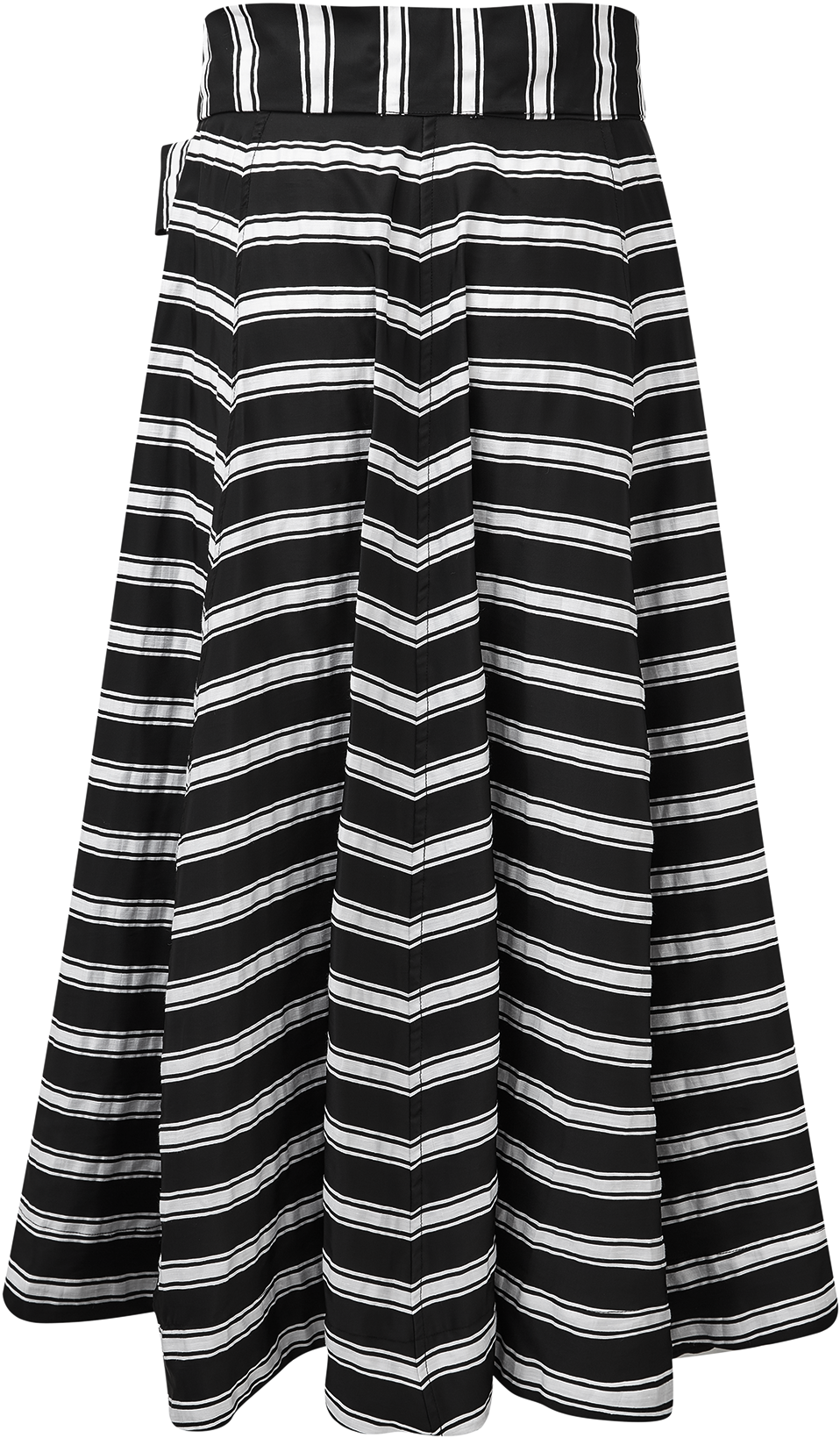 Black Striped Beach Skirt (1200x1740), Png Download