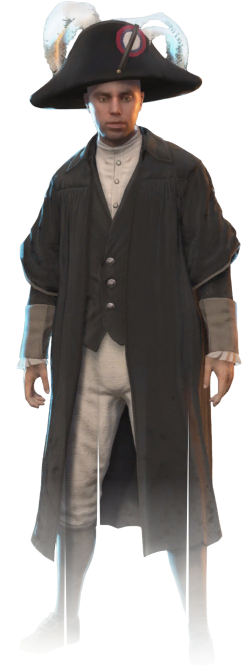 Jean-baptiste Bernadotte - Assassin's Creed Unity Bernadotte (567x1360), Png Download