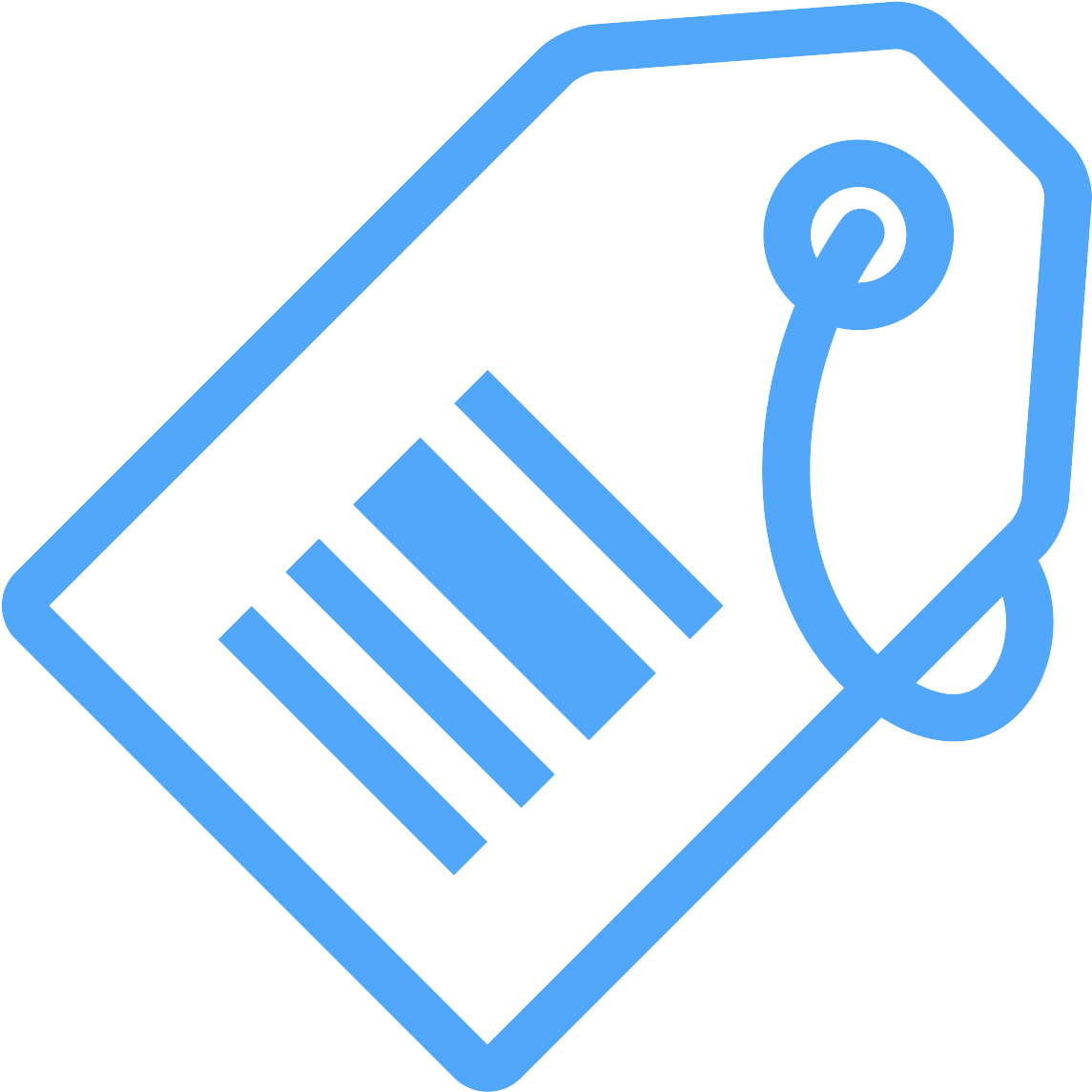 Retailcloud - Barcode Tag Icon (1200x1200), Png Download