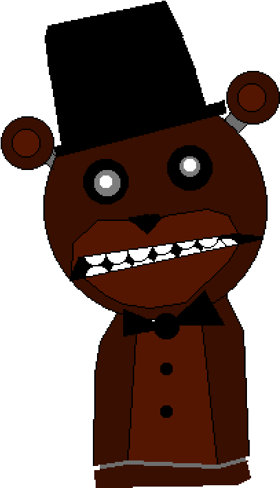 Freddy Fazbear - Cartoon (1000x1000), Png Download
