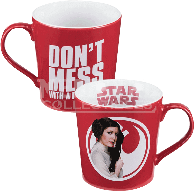 Star Wars Princess Leia Ceramic Mug - Leia Mug (765x765), Png Download