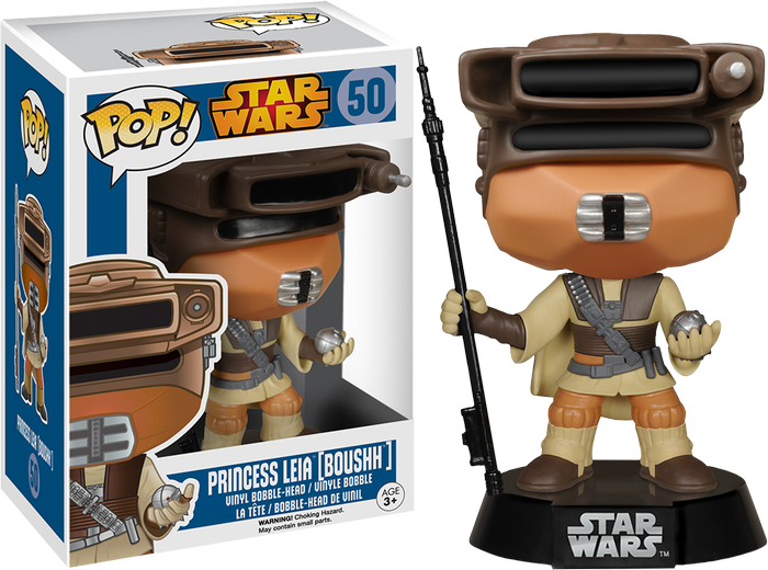 Princess Leia Boushh Pop Vinyl Figure - Funko Pop! Star Wars Boushh Leia (700x520), Png Download
