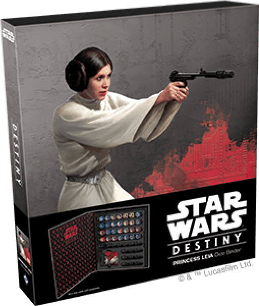 Princess Leia Dice Binder - Star Wars Destiny Darth Vader (600x600), Png Download