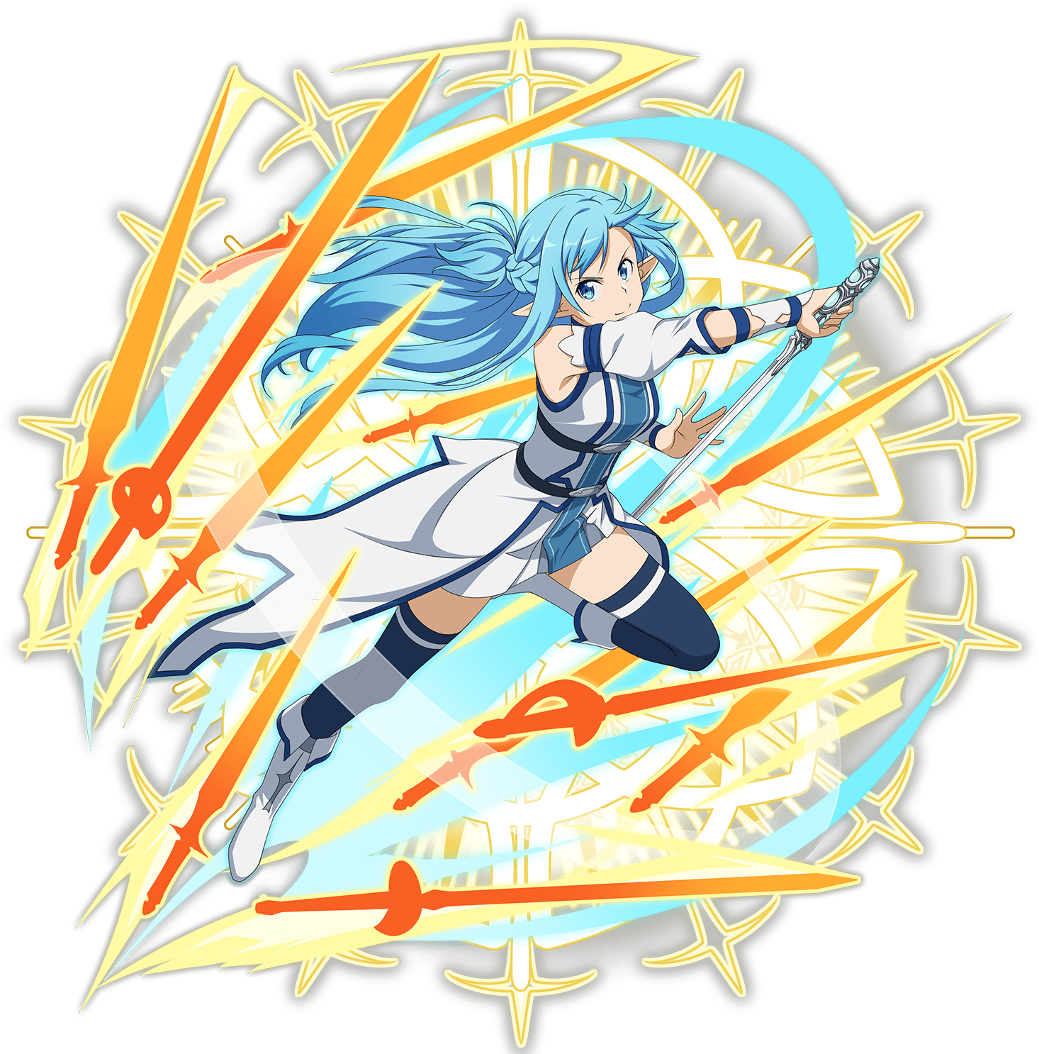 Find This Pin And More On Sword Art Online By Aaveranov - Sword Art Online Memory Defrag Asuna (1500x1500), Png Download