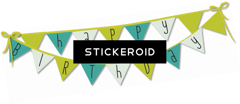Happy Birthday Banner S (929x403), Png Download