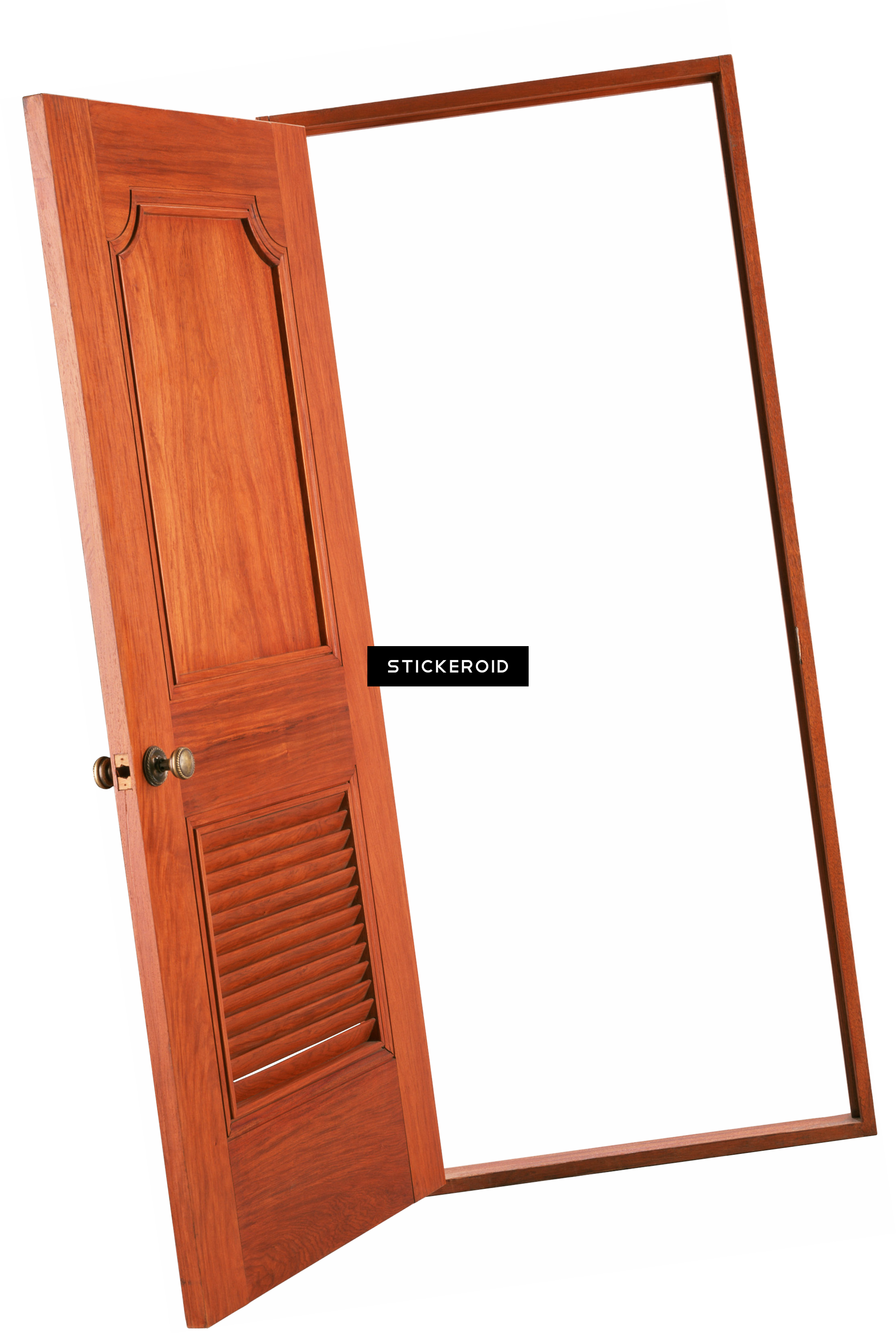 Wood Door - Home Door (2000x2977), Png Download