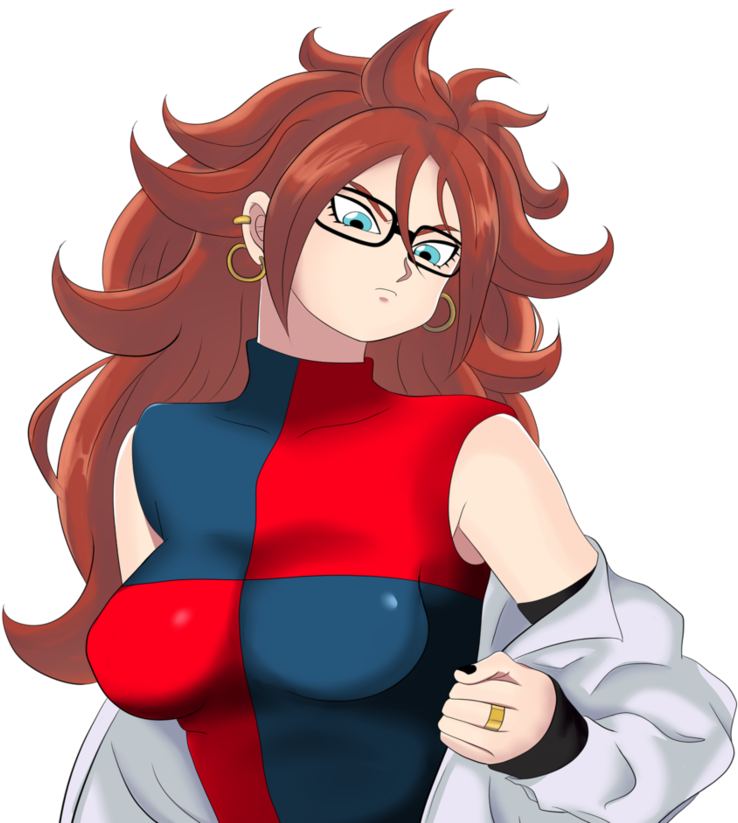 New Android 21~ By Fulljuan - Android 21 Png (895x892), Png Download