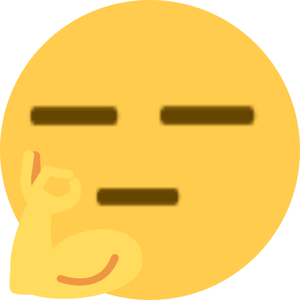 Hm Okay2 - Hm Emoji (1024x1024), Png Download