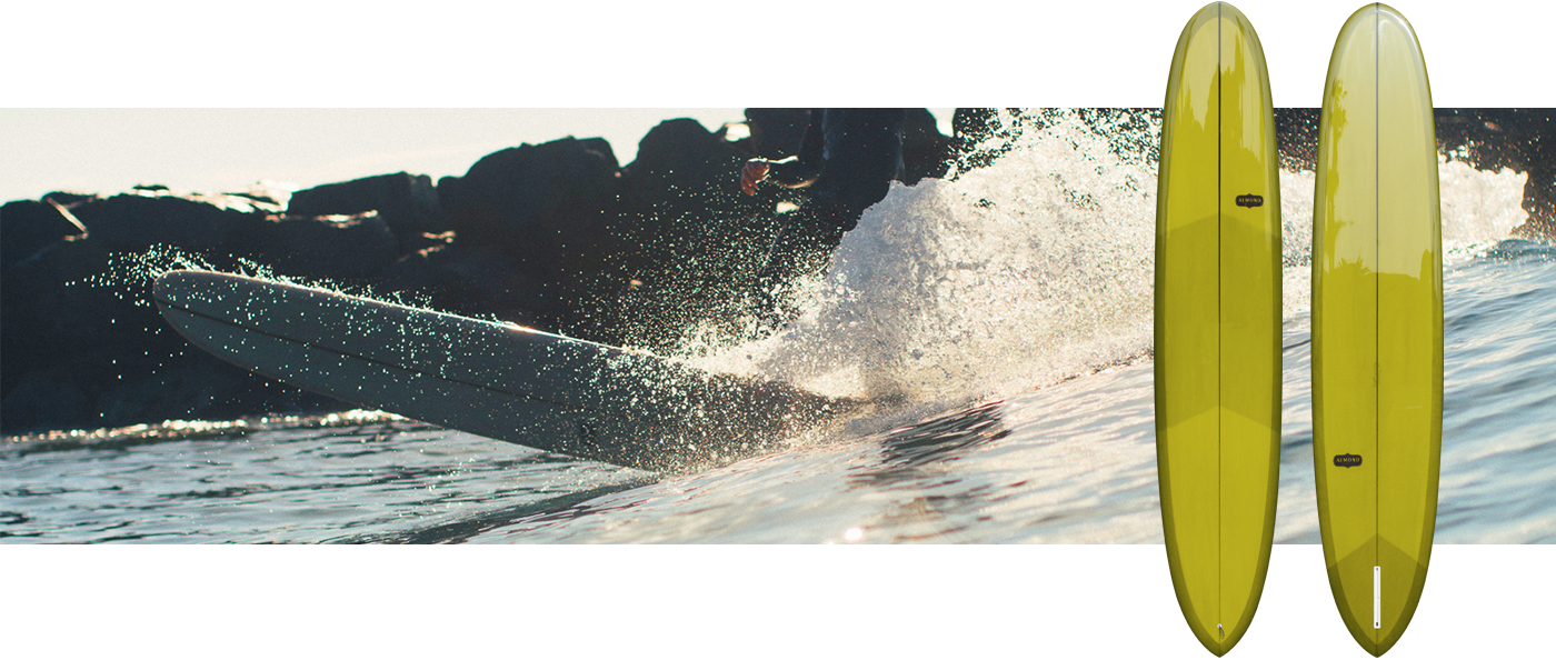 Almond Surfboards & Designs (1400x594), Png Download