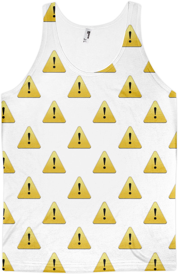 All Over Emoji Tank Top - Тарелка Мелкая Сотвори Чудо My Little Crown, Диаметр (1000x1000), Png Download