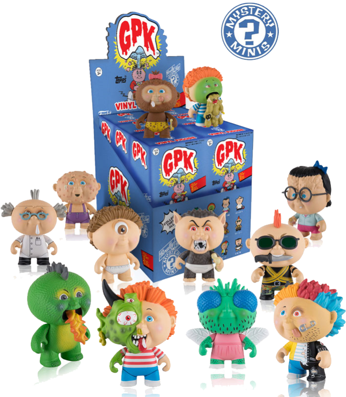 Mystery Minis Garbage Pail Kids Series - Garbage Pail Kids Funko Series 2 (701x813), Png Download