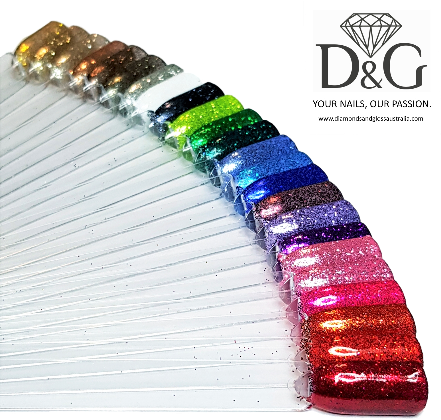 Bulk Metallic Nail Glitter/24 Colours In The Collection - Laatukoru (1546x1546), Png Download