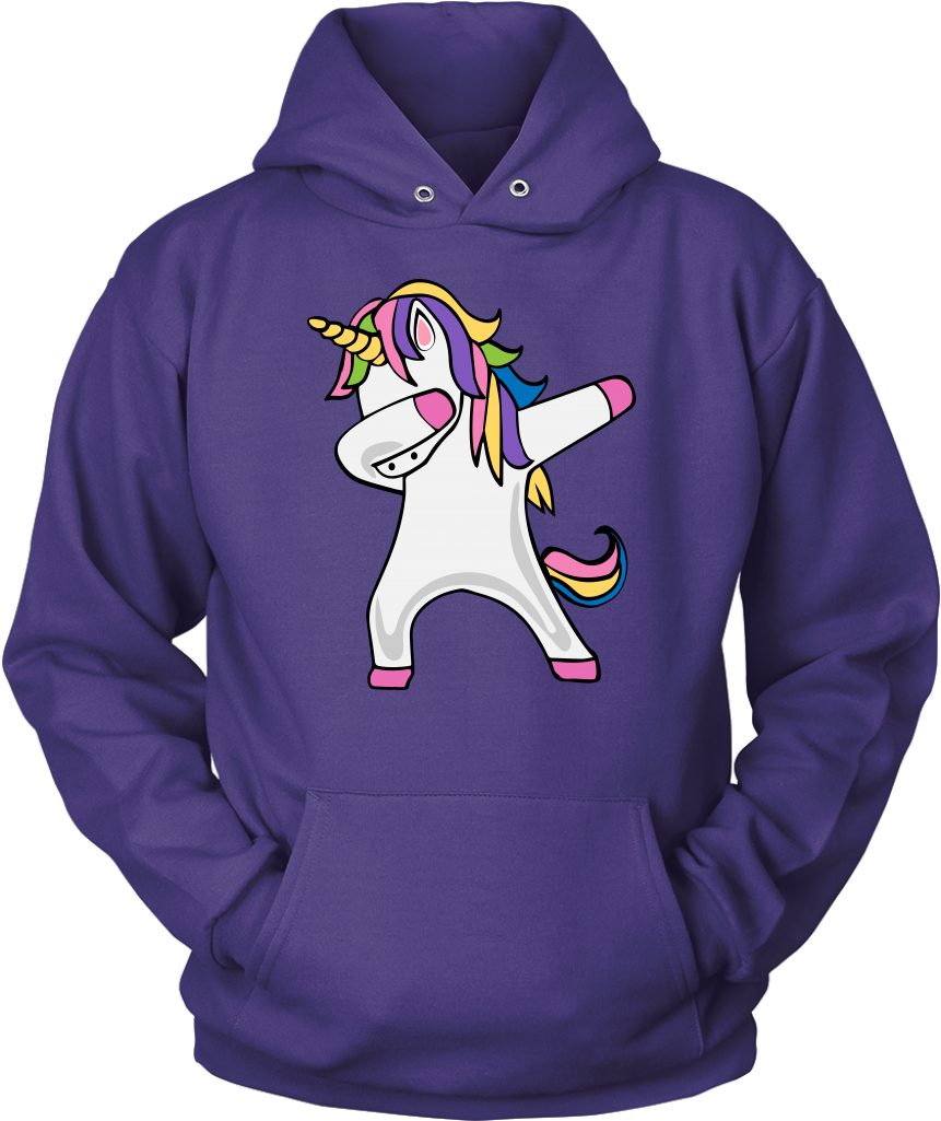 Adult Dabbing Unicorn Hoodie Sweat Shirt - Power And Know Things (1024x1024), Png Download