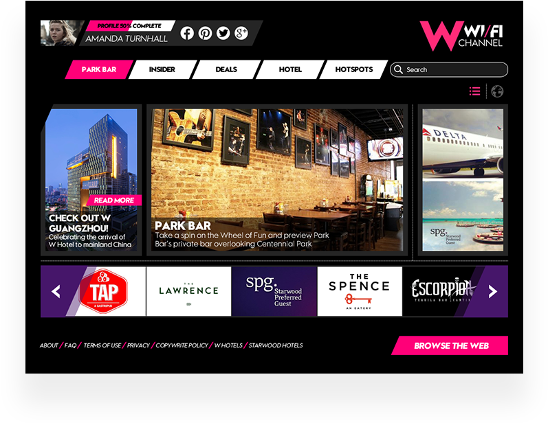 W Hotel - Online Advertising (817x615), Png Download