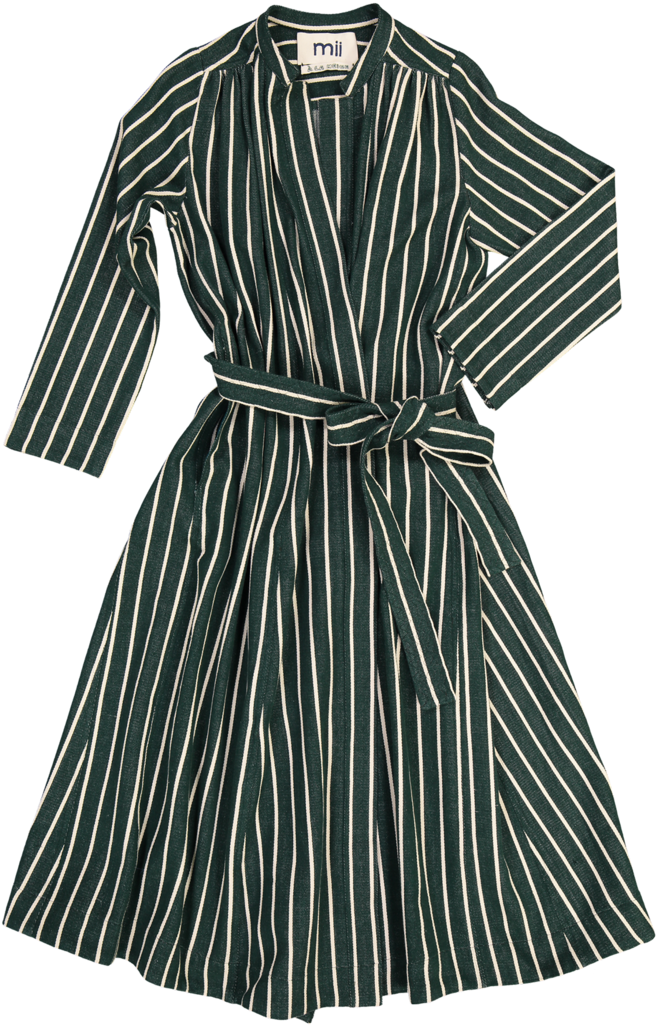 Mii Green Stripe Denim Dress - Dress (1024x1024), Png Download