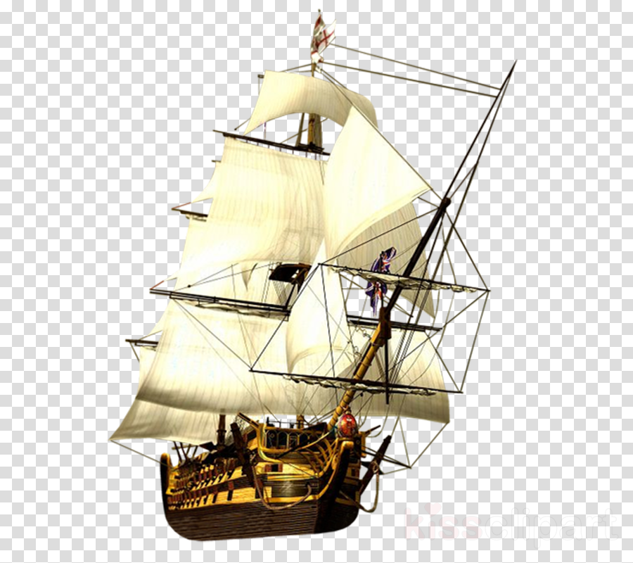 Download Pirate Boat Png Clipart Brigantine Ship Boat Ship In Storm