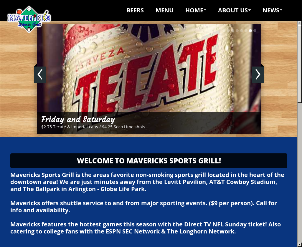 Mavericks Bar And Grill - Publication (1024x2001), Png Download