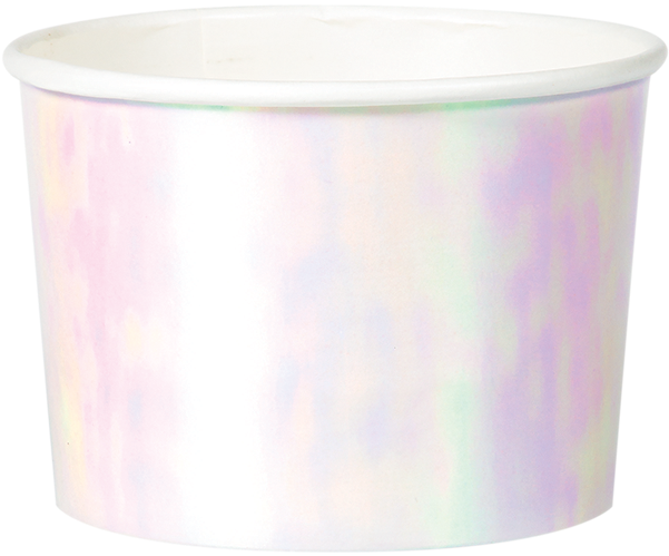 Iridescent Metallic Treat Cups - Cup (600x600), Png Download