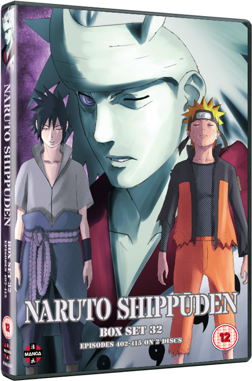 Naruto Shippuden Box 32 - 火影忍者疾風傳 無限月讀~發動之章d1#634-637 Dvd (530x795), Png Download