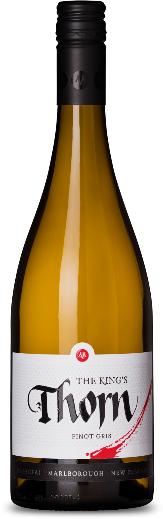 The King's Thorn Pinot Gris (550x1785), Png Download