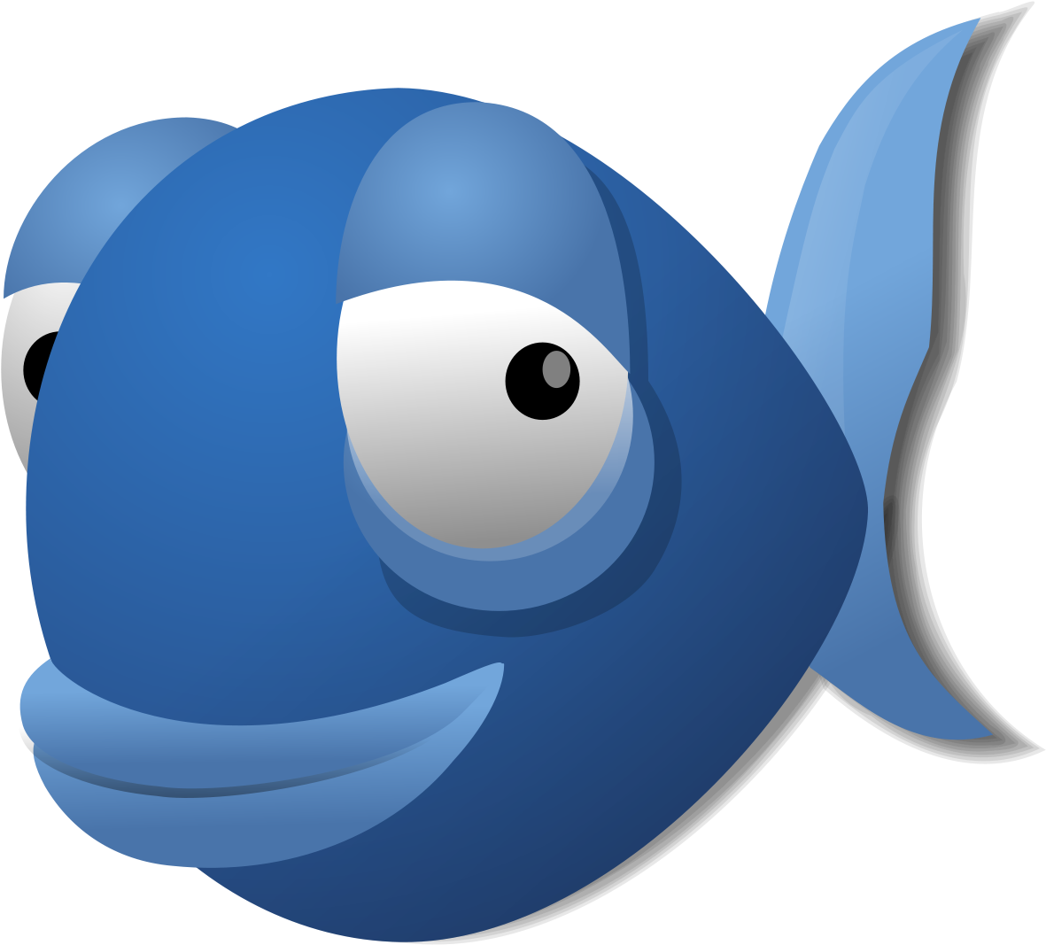 Bluefish Icon (1200x1200), Png Download