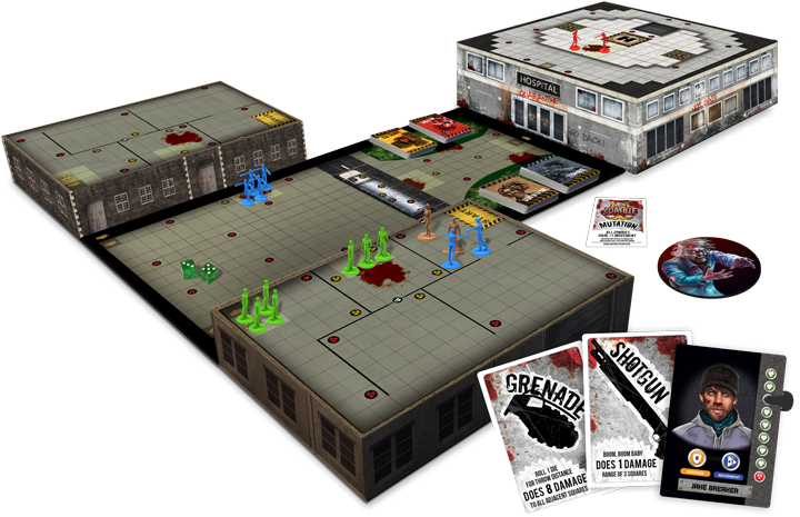 Dillon Quinn Is An Intern At Pixel - Zombies 5 Juego De Mesa (720x465), Png Download
