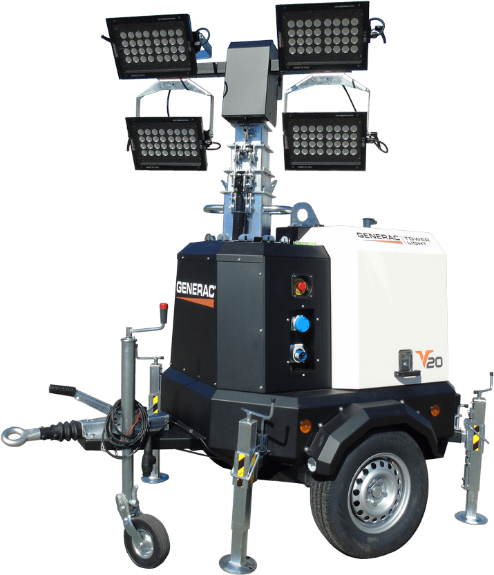 Mobile Line - Generac V20 (785x900), Png Download