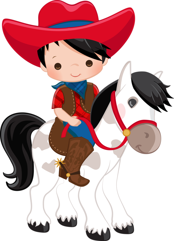 Personnages, Illustration, Individu, Personne, Gens - Cowboys Clipart (578x800), Png Download