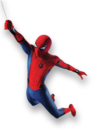 Spider Man Selfie Png (768x438), Png Download