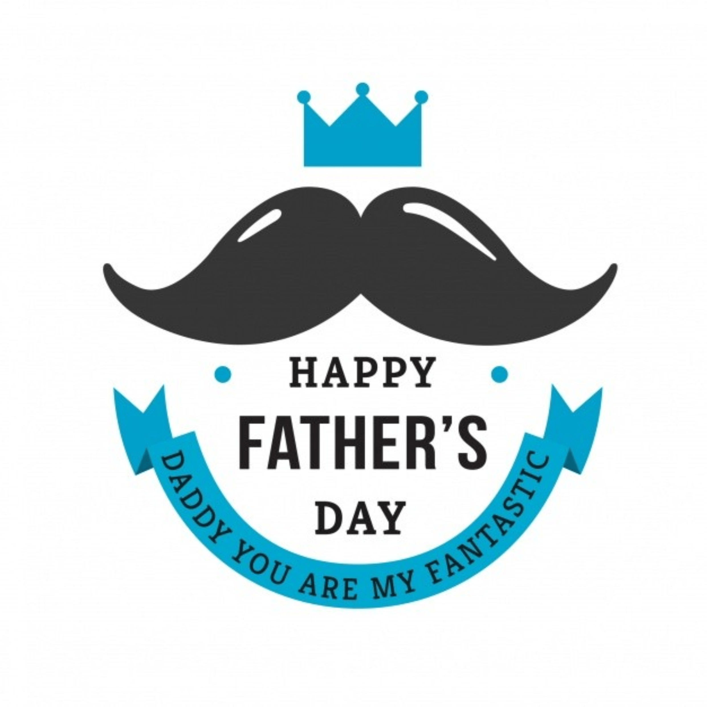 Happy Fathers Day Design (4500x2480), Png Download