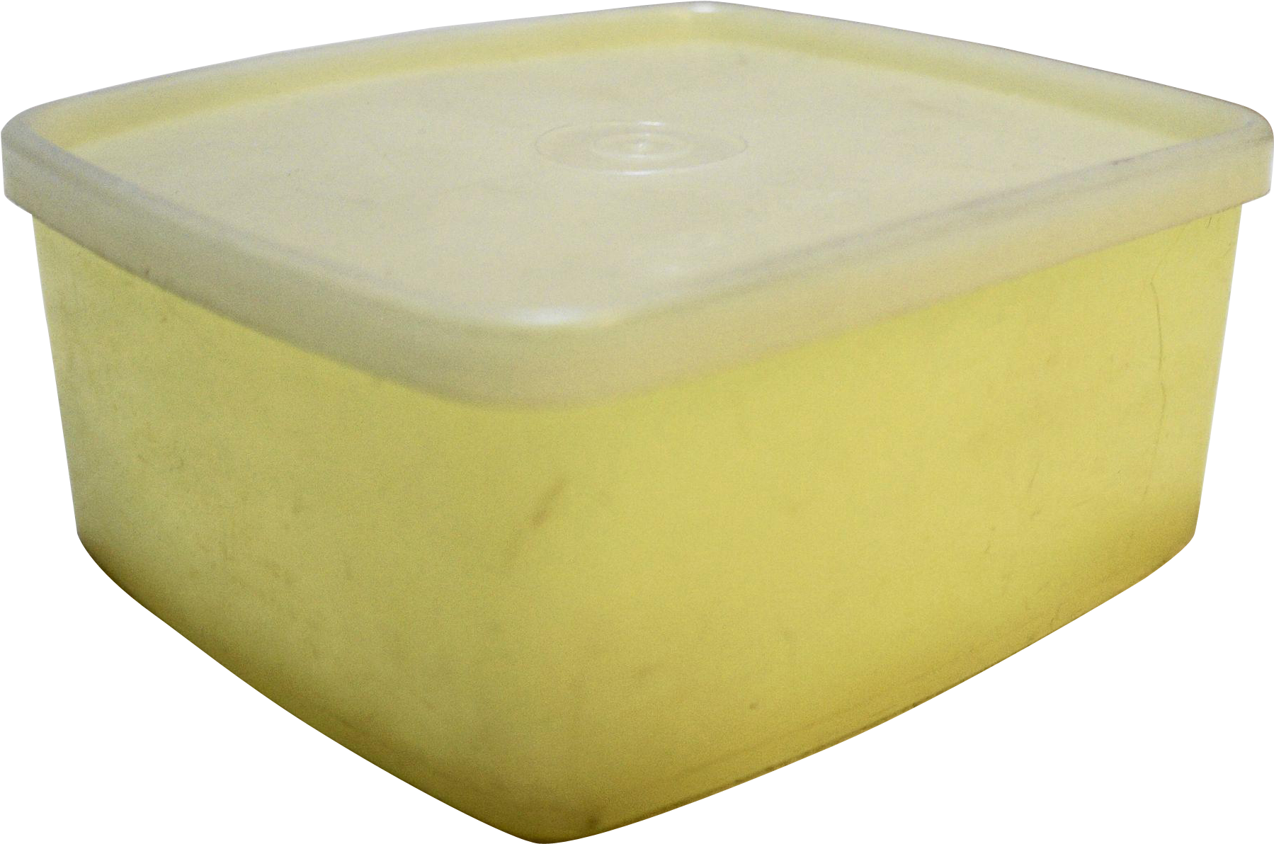 This Is A Vintage Tupperware Square/rectangle Box Sandwich - Coffee Table (1798x1798), Png Download