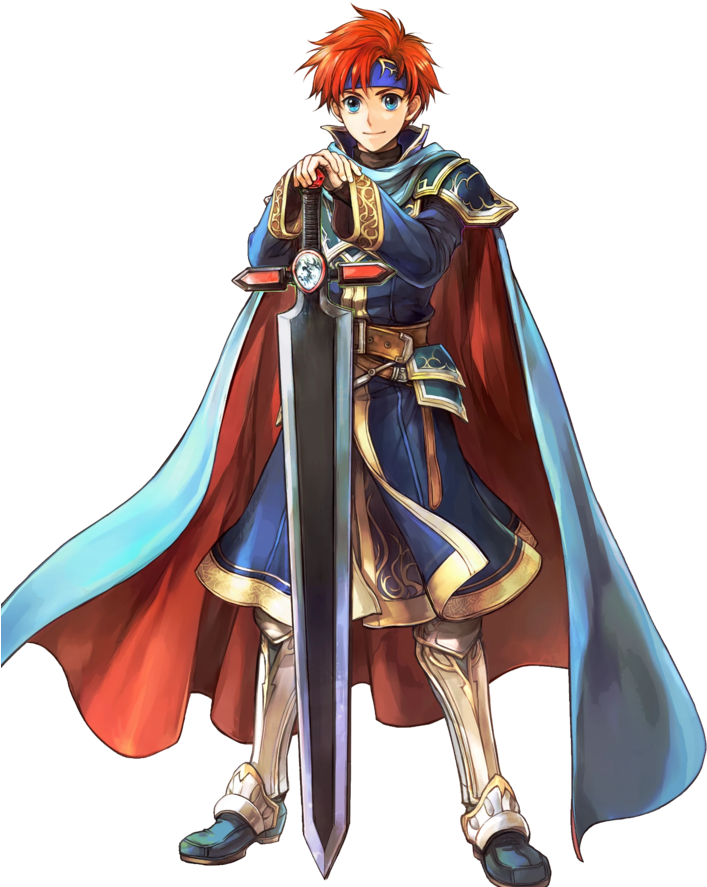 Roy Brave Lion Face - Fire Emblem Heroes Brave Roy (340x408), Png Download