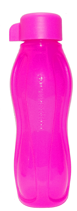 Tupperware Bottle 310 Ml Phosphoric Fuchia - Plastic Bottle (1000x1000), Png Download