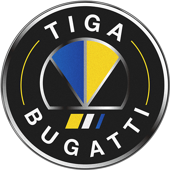 Bugatti Logo Png - Tiga Bugatti (600x600), Png Download