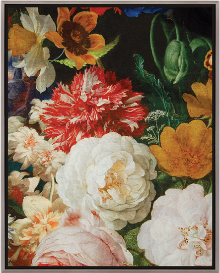 Floral Fantasy I - Golden Age Flowers (550x550), Png Download