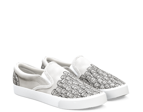 #100coffeecups - Slip-on Shoe (480x480), Png Download